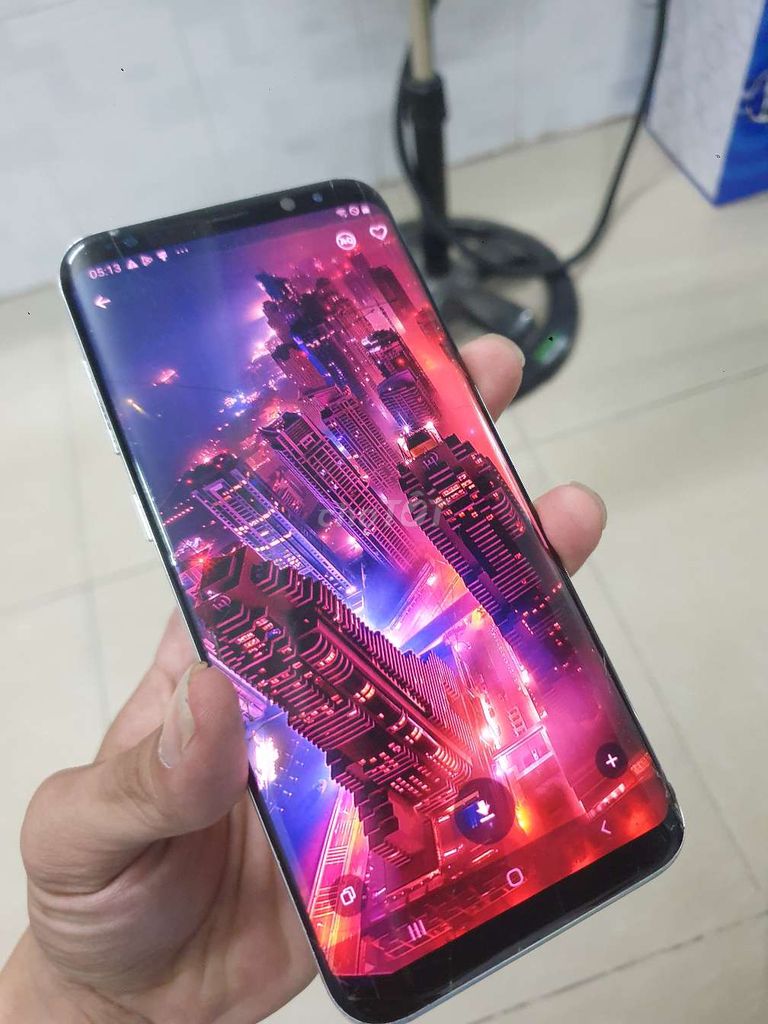 S8plus samsung galaxy bạc