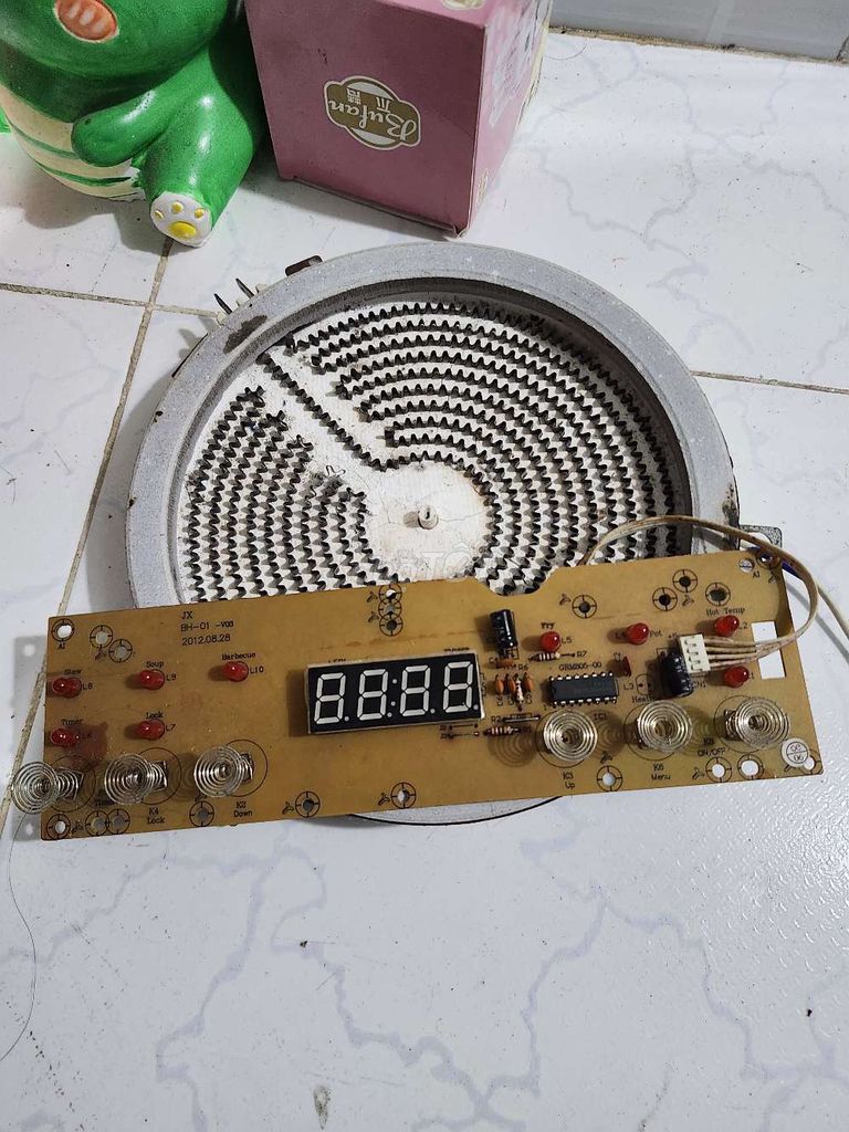 Mạch bếp điện BH-01-V03 Nâu. Mua bán Bếp, lò, đồ điện nhà bếp tại Huyện Củ Chi Tp Hồ Chí Minh được đăng bởi Nguyễn Hữu Nghĩa hình 1