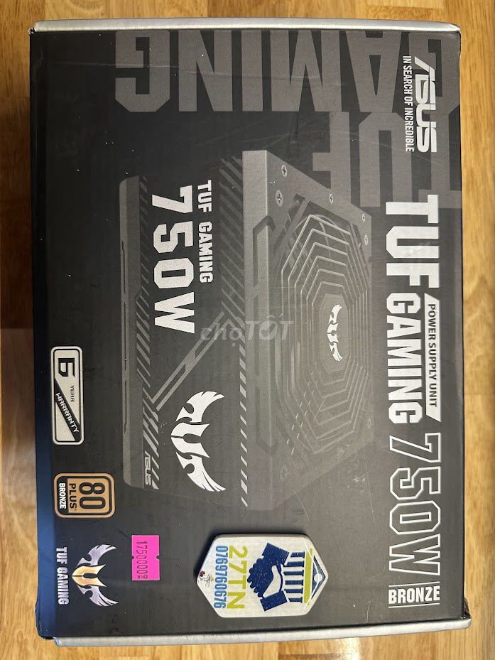 Nguồn ASUS TUF Gamig 750w 80+ Bronze bảo hành 2030. Mua bán Linh kiện (RAM, Card...) tại Huyện Đức Trọng Lâm Đồng được đăng bởi 27TN Đức Trọng hình 1