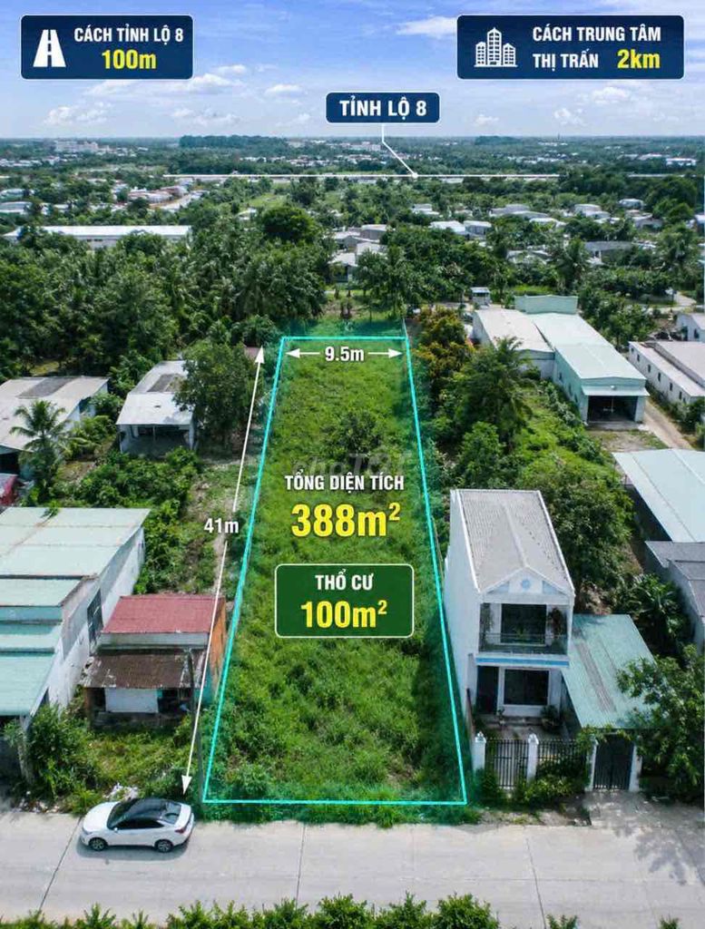 CHỦ KẸT TIỀN CẦN BÁN GẤP LÔ ĐẤT 388m2 Ở XÃ CỦ CHI