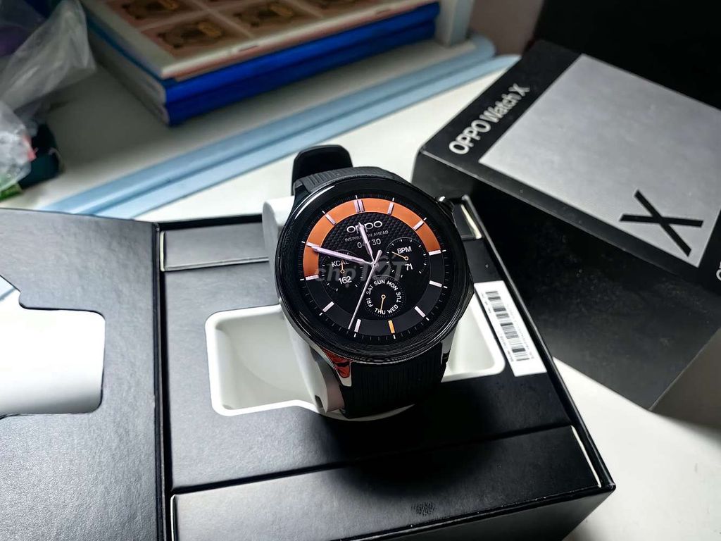 GL OPPO Watch X Đen 99,99% mới kích 26/02/2026. Mua bán Thiết bị đeo thông minh tại Quận 12 Tp Hồ Chí Minh được đăng bởi KSH hình 1