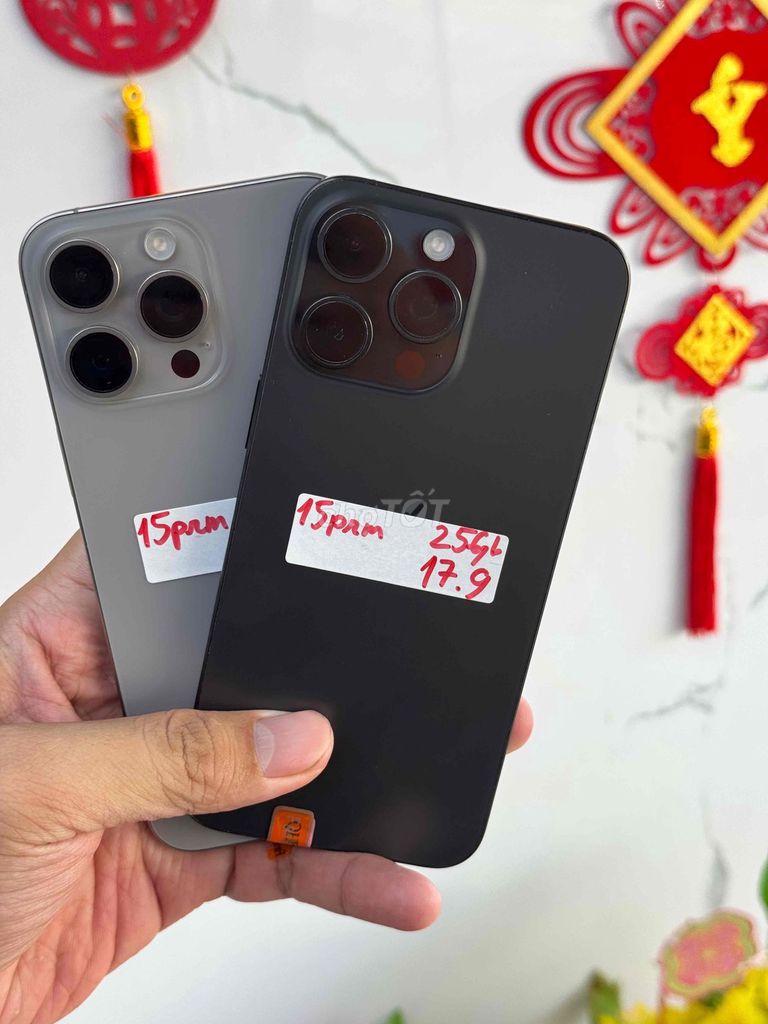 Apple iPhone 15 Pro Max 256GB Đen. Mua bán Điện thoại tại Thành phố Dĩ An Bình Dương được đăng bởi Phúc hình 1