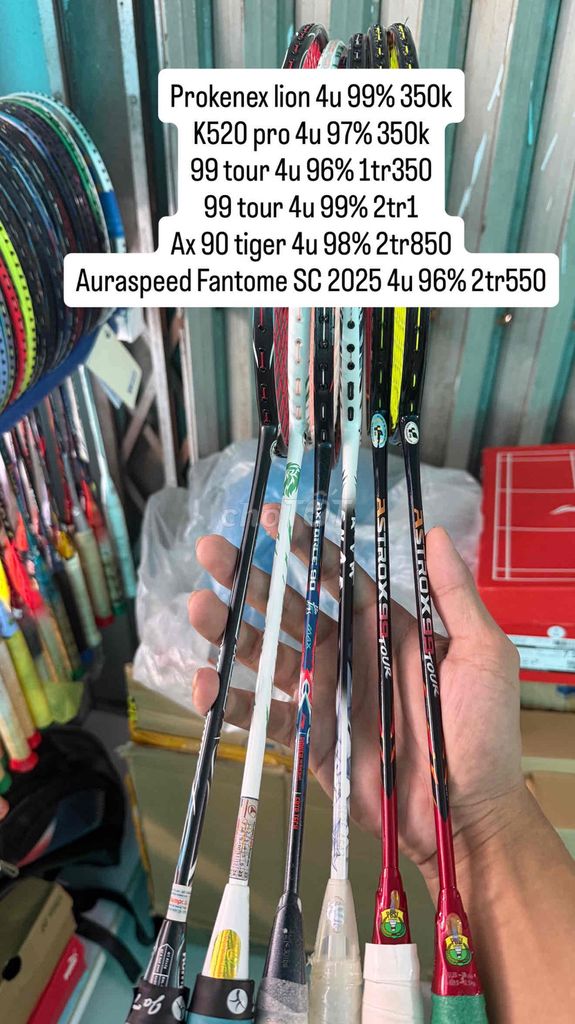 Vợt cầu lông Prokenex Lion 99%. Mua bán Đồ thể thao, Dã ngoại tại Huyện Hóc Môn Tp Hồ Chí Minh được đăng bởi Thảo hình 1