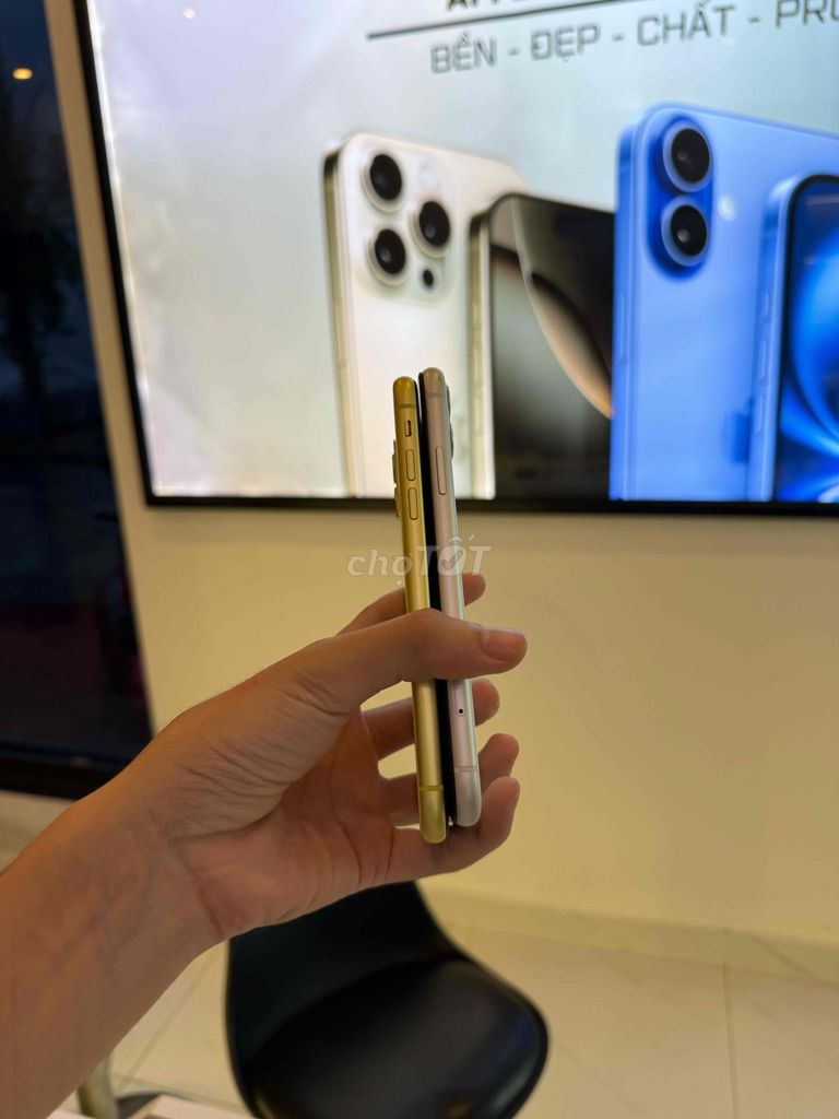 Apple iPhone 11 64GB/128GB Vàng, Trắng. Mua bán Điện thoại tại Quận Lê Chân Hải Phòng được đăng bởi Nghiêm Thượng Mobile hình 1