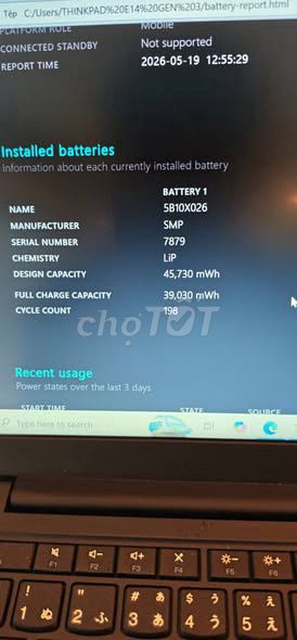 Lenovo Thinkpad E14 Gen 3 Ryzen 5 8GB/256GB. Mua bán Laptop tại Quận 1 Tp Hồ Chí Minh được đăng bởi Hội Đồ Điện Tử hình 1
