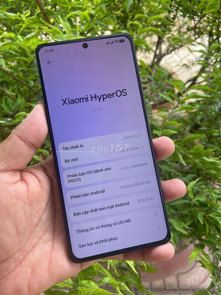 POCO F5 8GB/256GB Đen. Mua bán Điện thoại tại Huyện Củ Chi Tp Hồ Chí Minh được đăng bởi Giao Lưu  hình 1