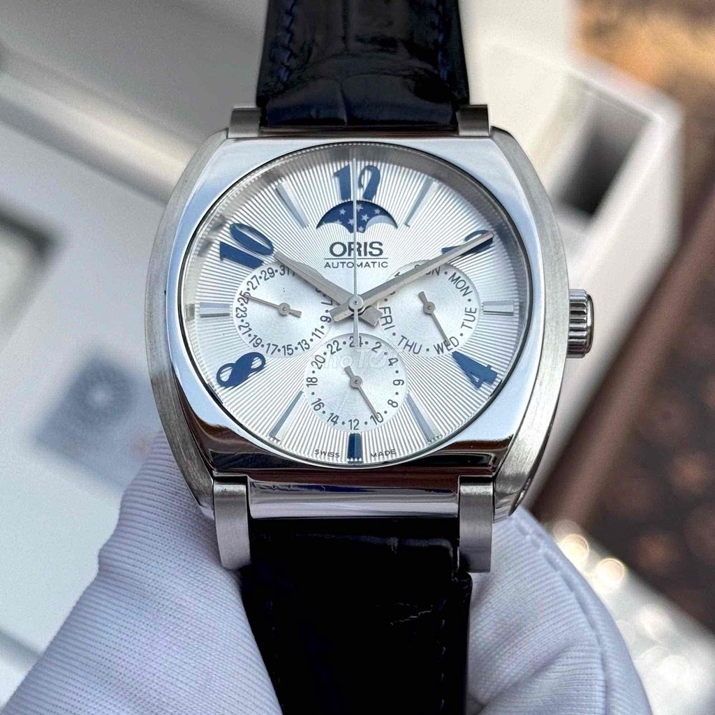 Đồng hồ Oris Frank Sinatra Nam Bạc size 40mm. Mua bán Đồng hồ tại Quận Hoàng Mai Hà Nội được đăng bởi Anh Tuấn hình 1