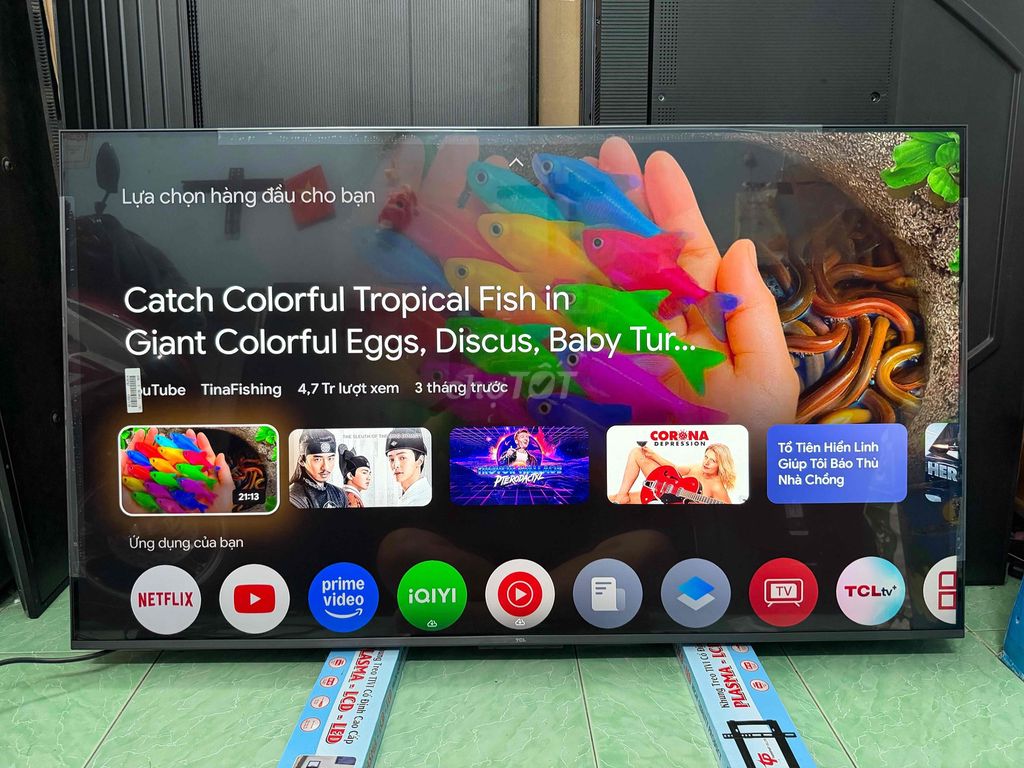 Google Tivi TCL QD-Mini LED 55inch 4K, mẫu 2025. Mua bán Tivi, Âm thanh tại Quận Gò Vấp Tp Hồ Chí Minh được đăng bởi Tivi Store hình 1