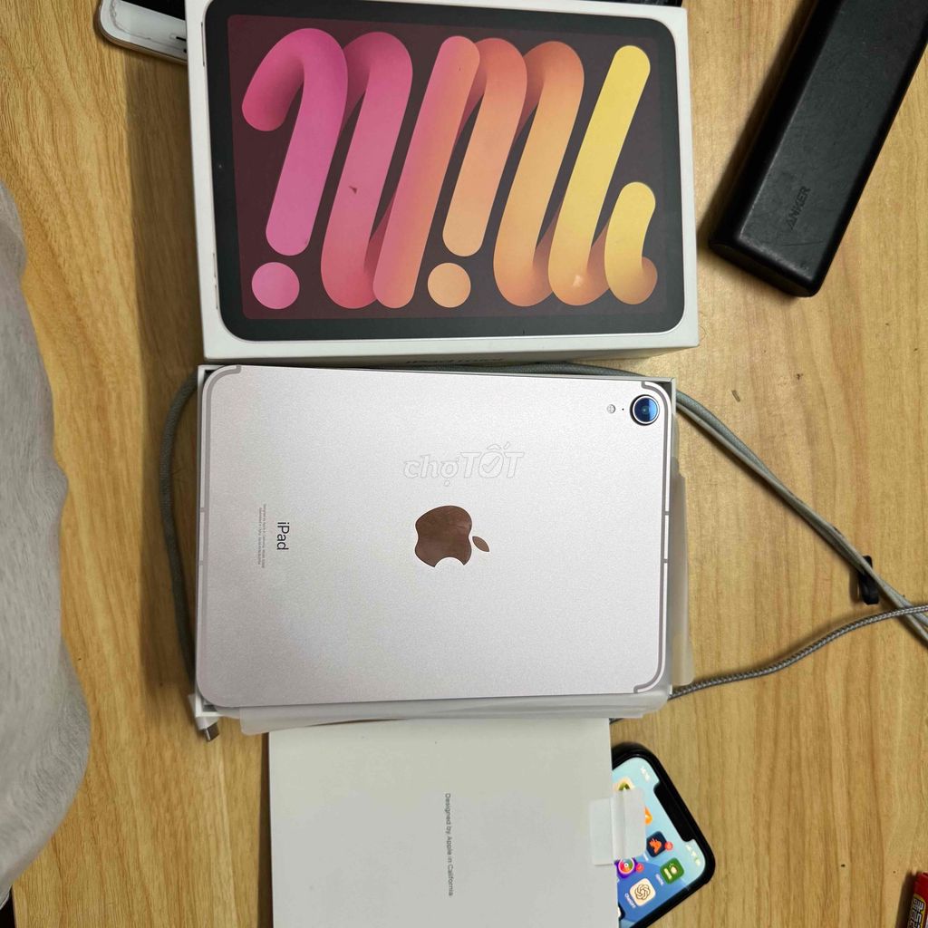 iPad mini 6 64g/5G Hồng nhạt fullbox thegioididong. Mua bán Máy tính bảng tại Quận 3 Tp Hồ Chí Minh được đăng bởi Phúc Nguyễn hình 1