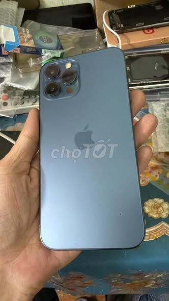 Apple iPhone 12 Pro Xanh Chặn khóa màn LCD. Mua bán Điện thoại tại Quận 3 Tp Hồ Chí Minh được đăng bởi Hội Đồ Điện Tử hình 1
