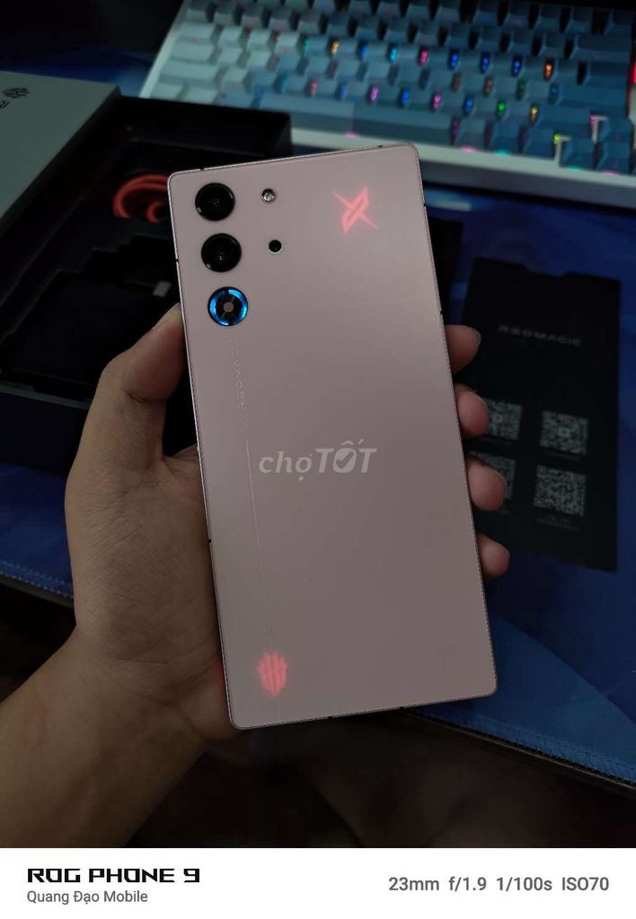 Redmagic 10Pro Mora Pink 16-512 Đẹp như mới . Mua bán Điện thoại tại Quận Hà Đông Hà Nội được đăng bởi Đạo Nguyễn hình 1