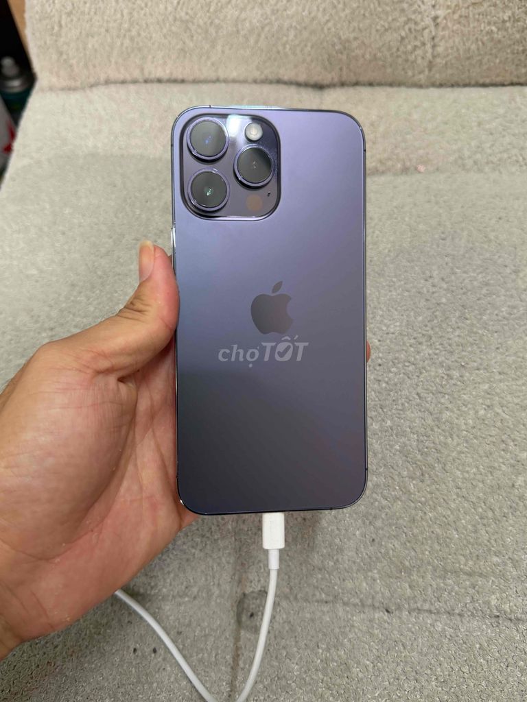 Apple iPhone 14 Pro Max 256GB Tím Đã sử dụng. Mua bán Điện thoại tại Quận 12 Tp Hồ Chí Minh được đăng bởi Hoàng minh tiến  hình 1