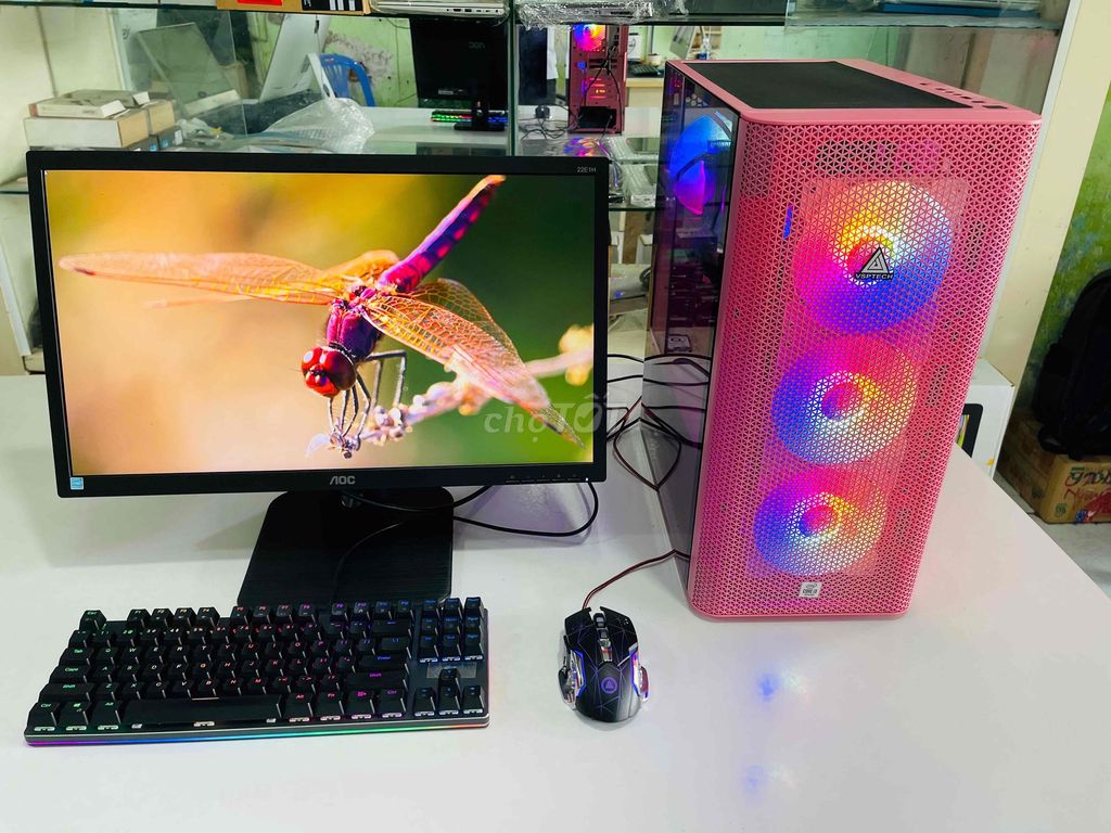 Giga Core i3-10100 8GB/256GB GTX1050ti 22 inch. Mua bán Máy tính để bàn tại Quận Ô Môn Cần Thơ được đăng bởi Vi Tính Tấn Nguyên hình 1