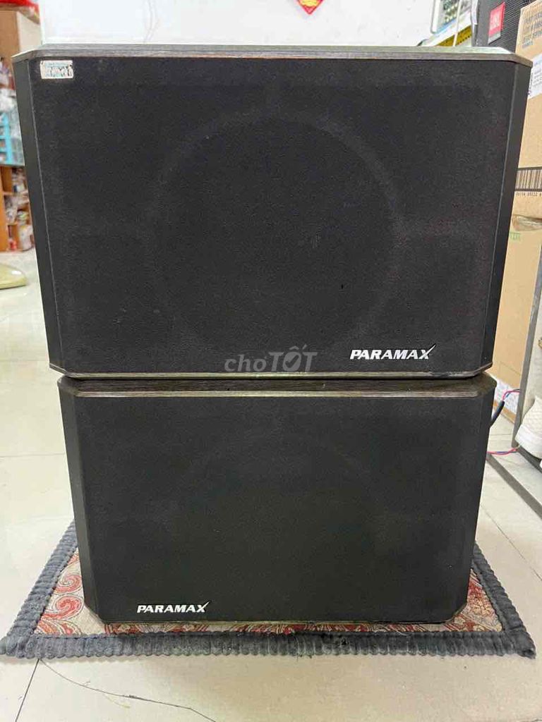 Cặp Loa Paramax {{ Made in Korea }}. Bas 20cm Zin.. Mua bán Tivi, Âm thanh tại Quận Bình Thạnh Tp Hồ Chí Minh được đăng bởi Bùi Văn Tài hình 1