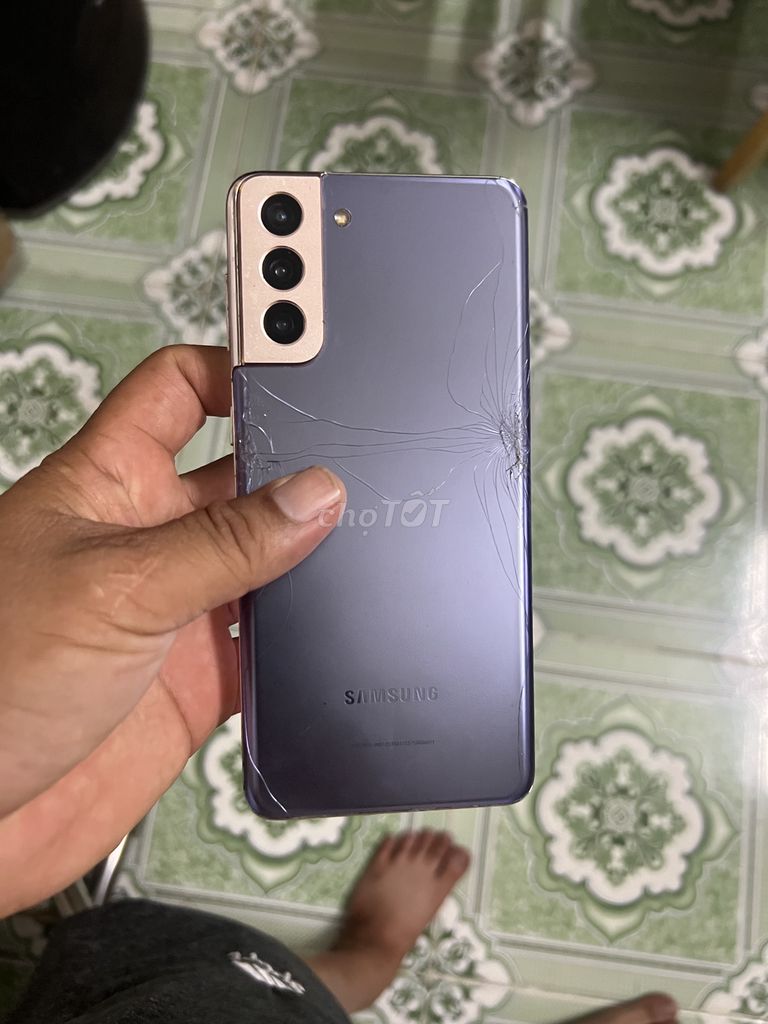 Samsung Galaxy S21 Plus Tím Hỏng màn. Mua bán Điện thoại tại Thành phố Thủ Đức Tp Hồ Chí Minh được đăng bởi minh hình 1