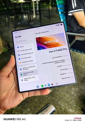 Vivo x fold 3 pro 16/512gb có gl. Mua bán Điện thoại tại Huyện Củ Chi Tp Hồ Chí Minh được đăng bởi Đạo Phong