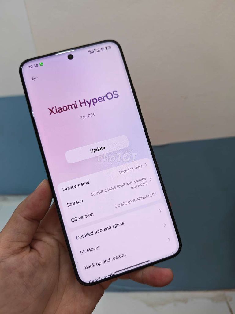 Xiaomi 15 Ultra 12/256GB Pin 92. Mua bán Điện thoại tại Quận Gò Vấp Tp Hồ Chí Minh được đăng bởi Vân hình 1
