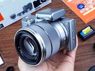 Sony Nex 5 Gray + Lens 18-55mm OSS Fullbox
