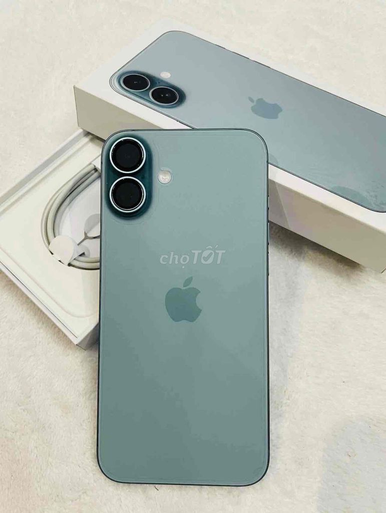 iPhone 16 Plus 128GB Xanh FULLBOX NEW APPLE 2026. Mua bán Điện thoại tại Quận 10 Tp Hồ Chí Minh được đăng bởi iStockHCM hình 1