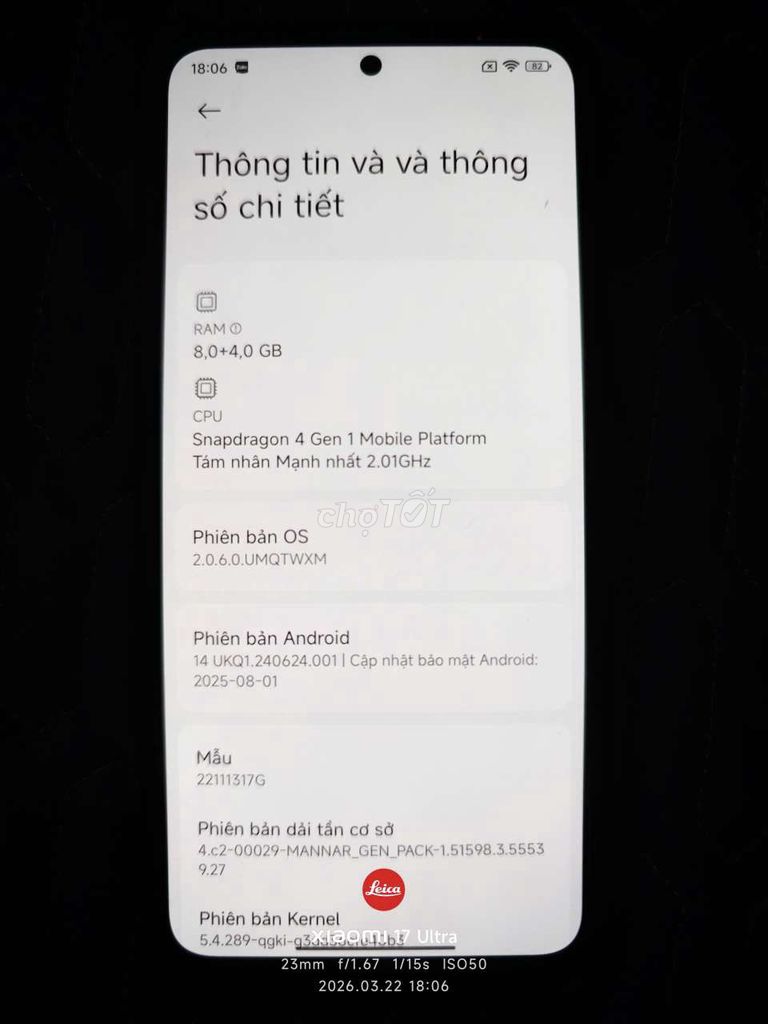 Xiaomi Redmi Note 12 5G 256GB Đen. Mua bán Điện thoại tại Huyện Gò Công Tây Tiền Giang được đăng bởi Khoa Nguyễn hình 1