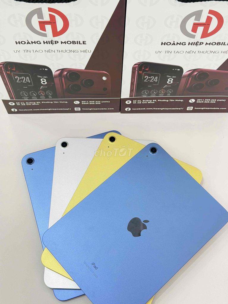 iPad Gen 10 64GB WiFi P92-100% 98.5%-Góp-Thu Mua. Mua bán Máy tính bảng tại Quận 7 Tp Hồ Chí Minh được đăng bởi Hoàng Hiệp Mobile hình 1