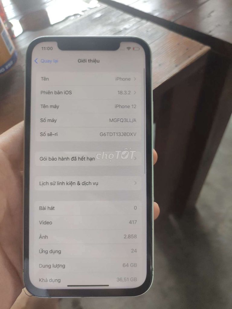 Apple iPhone 12 64GB Trắng. Mua bán Điện thoại tại Thành phố Thuận An Bình Dương được đăng bởi Anh hình 1