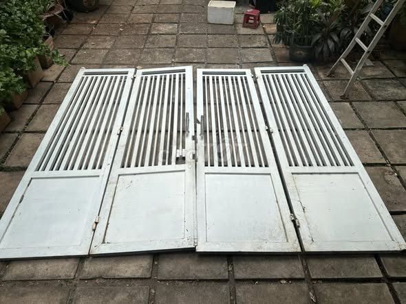 Cửa cổng Sắt Trắng 3m2 x 2m8. Mua bán Nội thất, đồ gia dụng khác tại Quận Bình Thạnh Tp Hồ Chí Minh được đăng bởi Hội Đồ Điện Tử hình 1