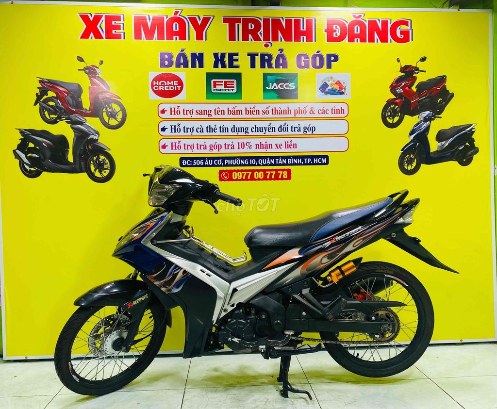 Yamaha Exciter 135 up 2010 nợ xấu trả 70% nhận xe