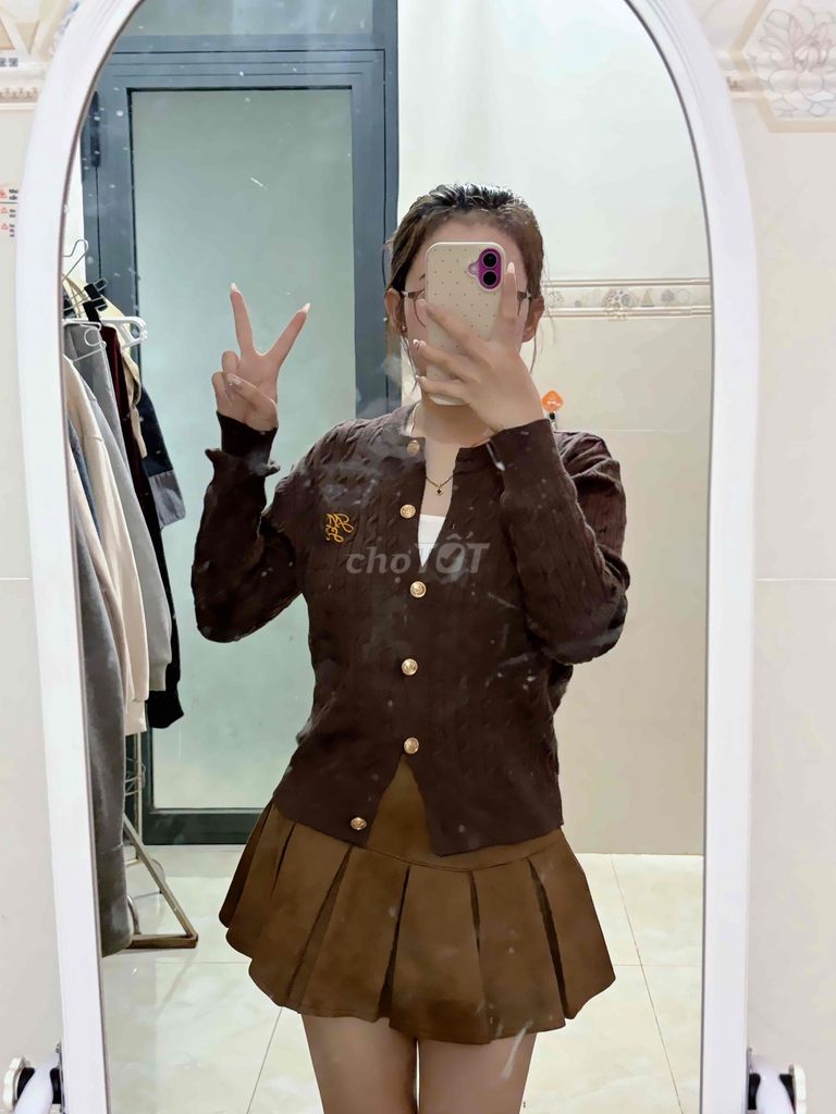 Áo len nữ chất liệu len Nâu. Mua bán Quần áo tại Huyện Đắk Mil Đắk Nông được đăng bởi thưem hình 1
