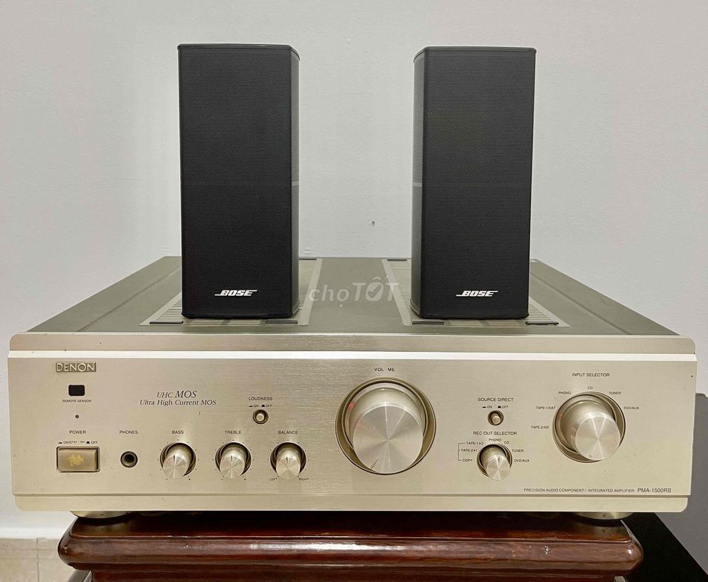 DENON PMA1500RII - BOSE AM5 SR5