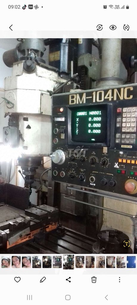 Máy phay CNC WASINO BM-104NC. Mua bán Đồ chuyên dụng, Giống nuôi trồng tại Quận Bình Thạnh Tp Hồ Chí Minh được đăng bởi Hanh Huynh hình 1