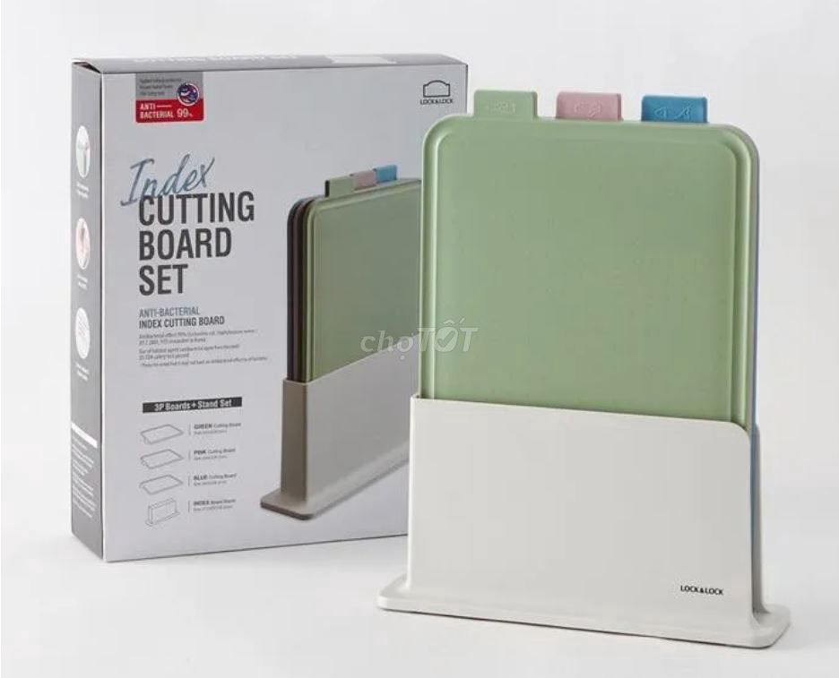 Bộ kệ 3 thớt nhựa kháng khuẩn L&L, NEW 100%. Mua bán Dụng cụ nhà bếp tại Huyện Nhà Bè Tp Hồ Chí Minh được đăng bởi Dang Lam Son hình 1