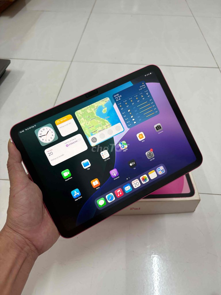 Ipad Gen 10 64gb Wifi Đỏ đẹp nguyên zin