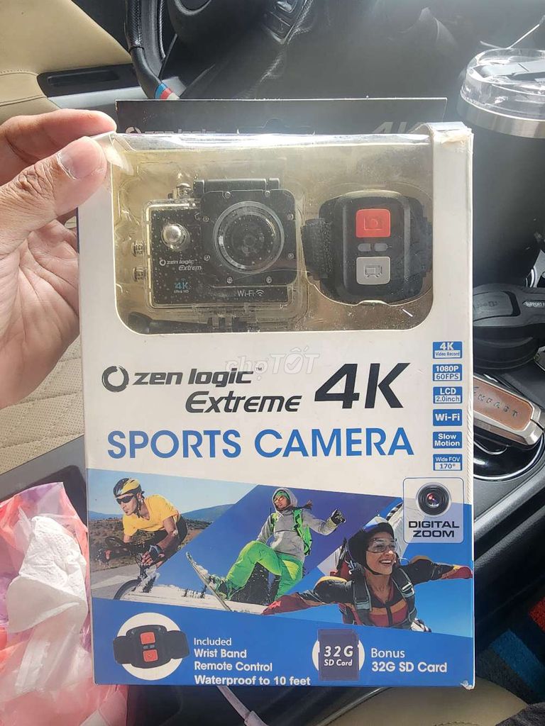 Camera hành trình
 Zen Logic Extreme ZL-4KBK. Mua bán Máy ảnh, Máy quay tại Quận 4 Tp Hồ Chí Minh được đăng bởi Phan Vũ Nhật Quang hình 1