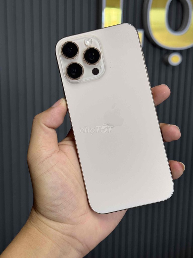 Apple iPhone 16 Pro Max 256GB Gold Đã sử dụng. Mua bán Điện thoại tại Thành phố Bến Tre Bến Tre được đăng bởi Lộc Giàuuuu hình 1