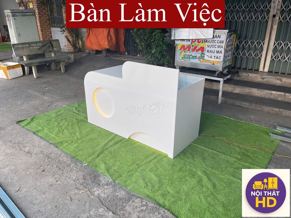 QUẦY LỄ TÂN_QUẦY THU NGÂN_QUẦY THANH LÝ_QUẦY 1M4_4. Mua bán Đồ dùng văn phòng tại Quận 4 Tp Hồ Chí Minh được đăng bởi NỘI THẤT VĂN PHÒNG 288 hình 1