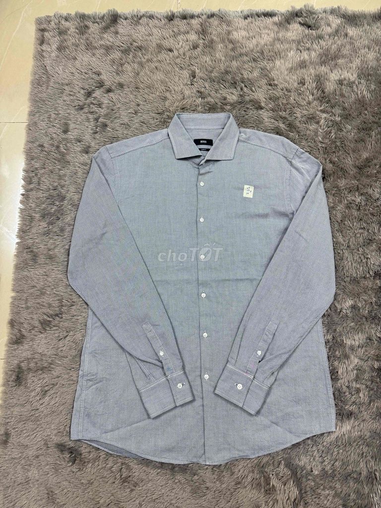 Áo sơ mi Hugo Boss Nam Xám XL. Mua bán Quần áo tại Huyện Phú Tân An Giang được đăng bởi Quoc Anh Ntv hình 1