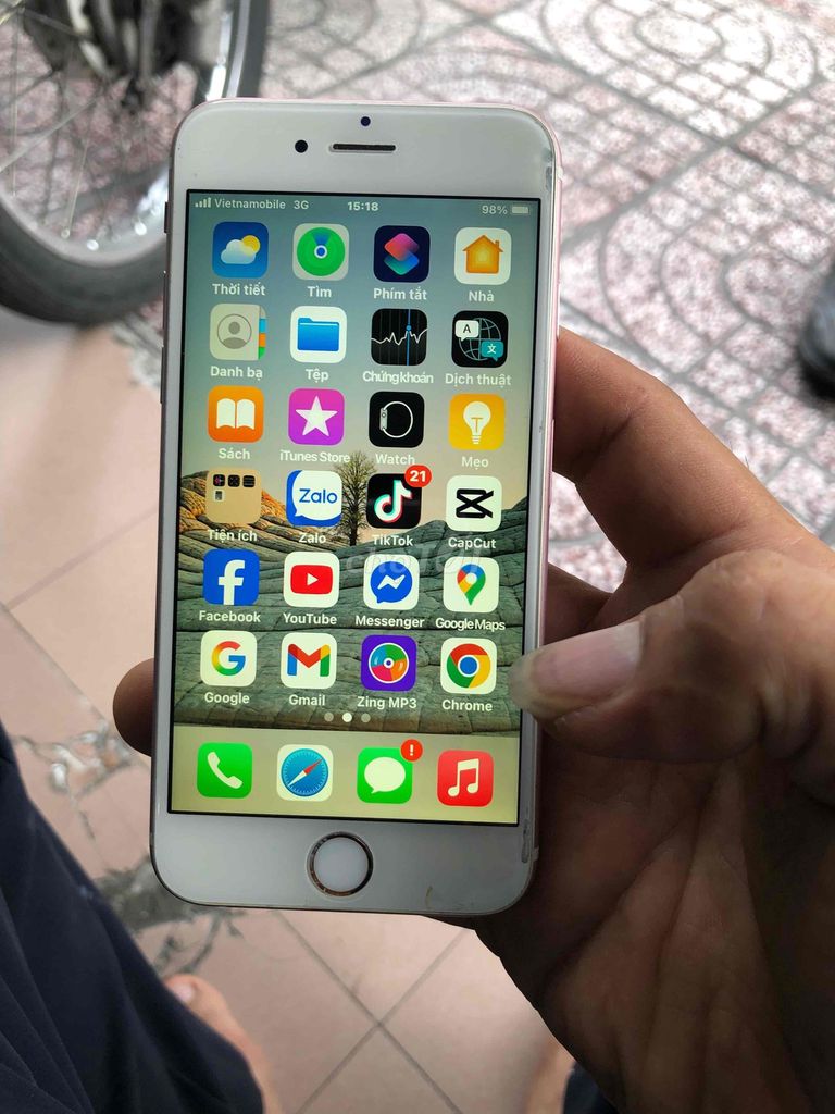 Apple iPhone 6s 32GB Vàng hồng 100%. Mua bán Điện thoại tại Quận Phú Nhuận Tp Hồ Chí Minh được đăng bởi Minh thao hình 1