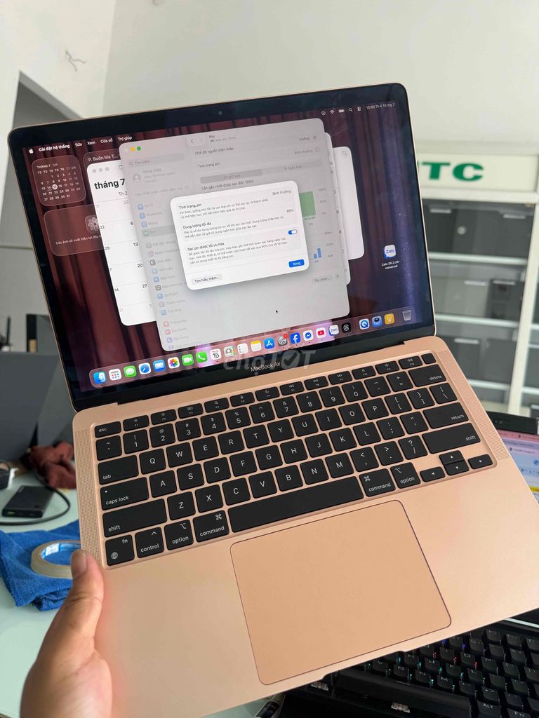 Apple Macbook Air M1 2020 Rose. Mua bán Laptop tại Thành phố Buôn Ma Thuột Đắk Lắk được đăng bởi Cầm Đồ PHÚT 89  hình 1