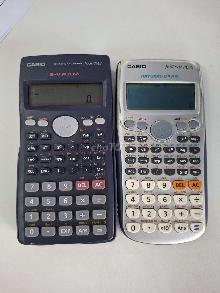 Máy tính Casio fx-500MS và fx570. Mua bán Đồ dùng văn phòng tại Thành phố Buôn Ma Thuột Đắk Lắk được đăng bởi Nguyen Vang hình 1