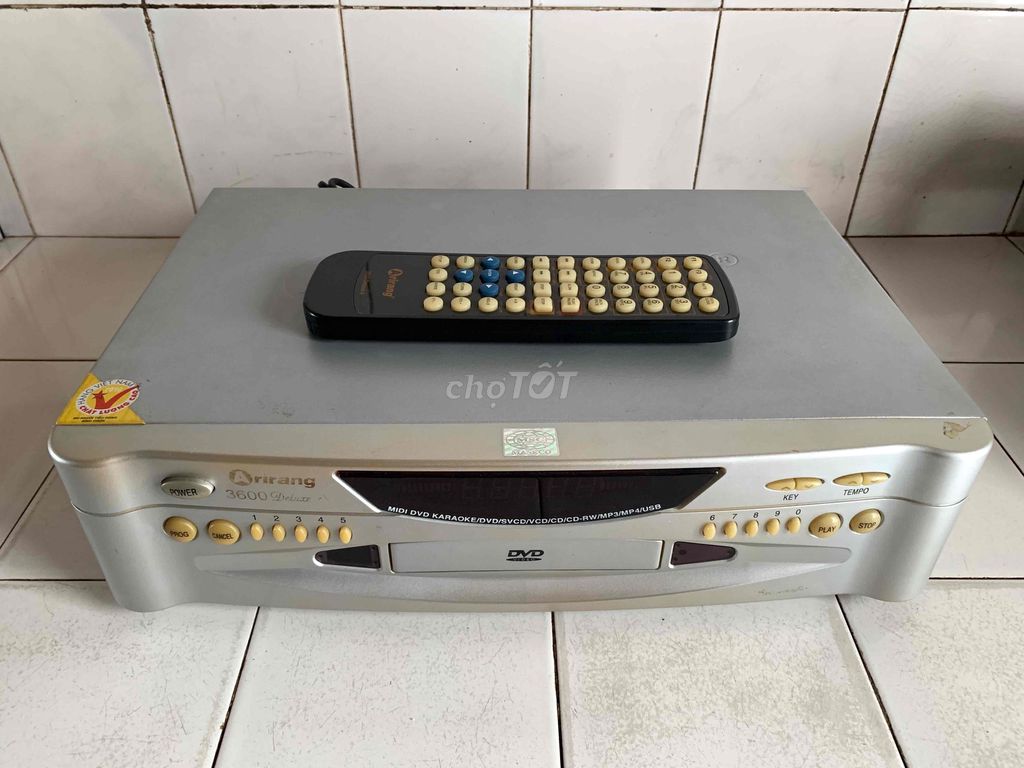 Đầu karaoke Arirang model 3600 Deluxe. Mua bán Tivi, Âm thanh tại Quận Bình Thạnh Tp Hồ Chí Minh được đăng bởi Kiên BXMĐ hình 1