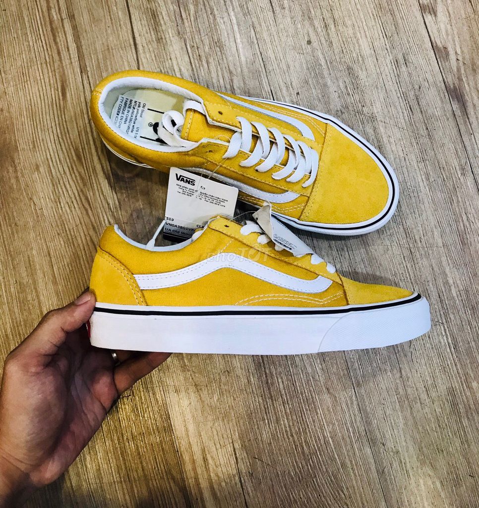 0794649880 - Vans old skool vàng size 37.5