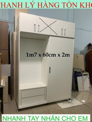 TỦ QUẦN ÁO-TỦ QUẦN ÁO GỔ-TỦ QUÀN ÁO CỬA LÙA-TỦ 1M7. Mua bán Tủ, kệ gia đình tại Quận 3 Tp Hồ Chí Minh được đăng bởi KHO HÀNG THANH LÝ HV