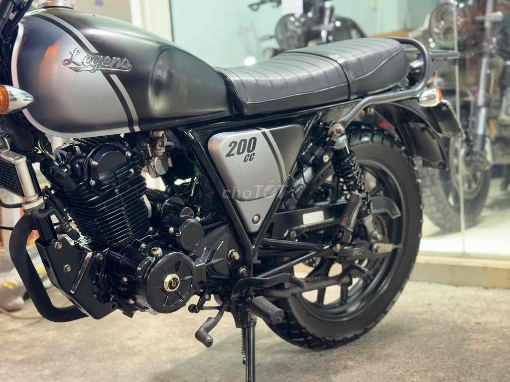GPX Legend 200 2020 Đen Xám 28000 KM. Mua bán Xe máy tại Quận Bình Tân Tp Hồ Chí Minh được đăng bởi Việt Motor Bình Tân hình 5