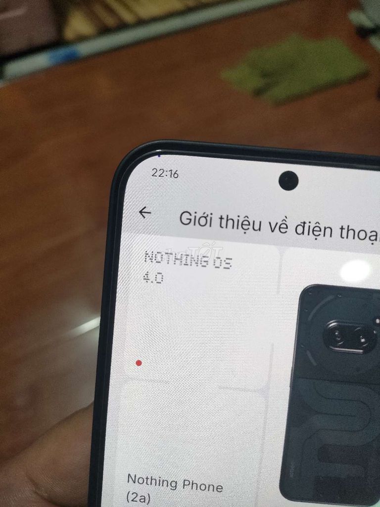Nothing Phone (2a) 8GB/128GB Đen. Mua bán Điện thoại tại Quận 5 Tp Hồ Chí Minh được đăng bởi ngoc giau 89 hình 1
