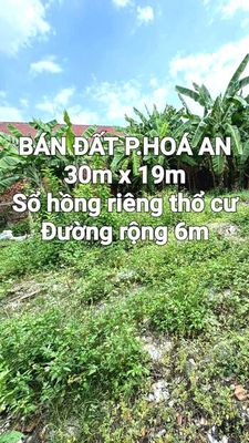 BÁN RẺ ĐẤT HÓA AN, SỔ HỒNG THỔ CƯ, ĐƯỜNG RỘNG 6m. Mua bán đất tại Thành phố Biên Hòa Đồng Nai được đăng bởi Long