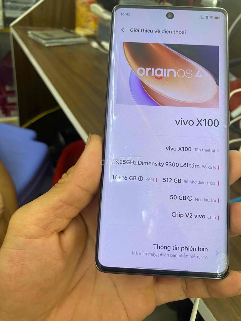 Vivo  X100 /512 GB siêu mượt