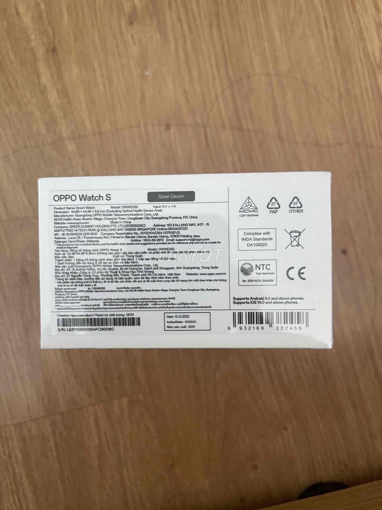 Oppo Watch S Silver Gleam. Mua bán Thiết bị đeo thông minh tại Quận Bình Thạnh Tp Hồ Chí Minh được đăng bởi Ramlo Ka hình 1
