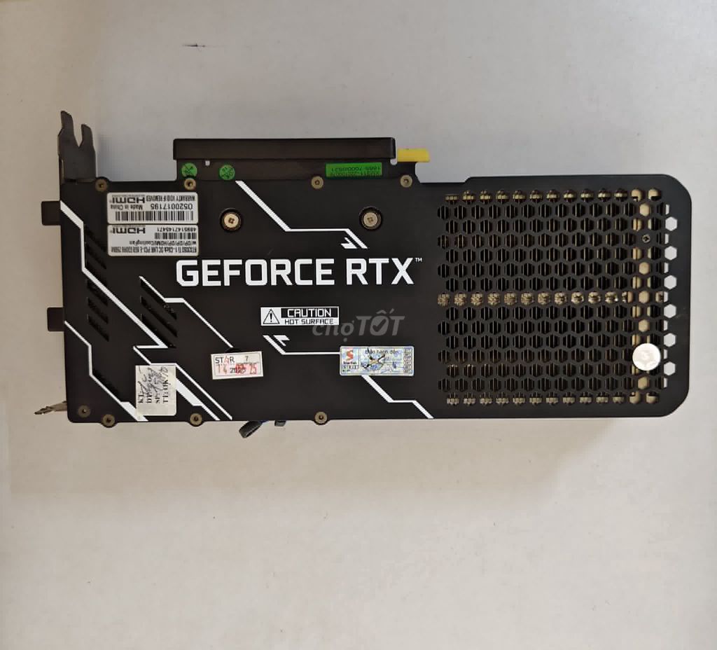 Card đồ họa GALAX GEFORCE RTX 3060ti 8GB Đen. Mua bán Linh kiện (RAM, Card...) tại Thành phố Biên Hòa Đồng Nai được đăng bởi Bảo Vũ hình 1