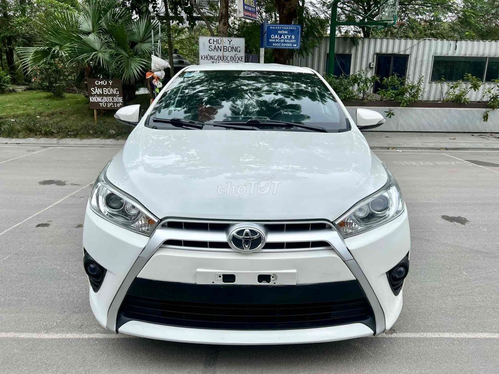 Toyota Yaris 2017G1.5Trắng Tự động 80000km